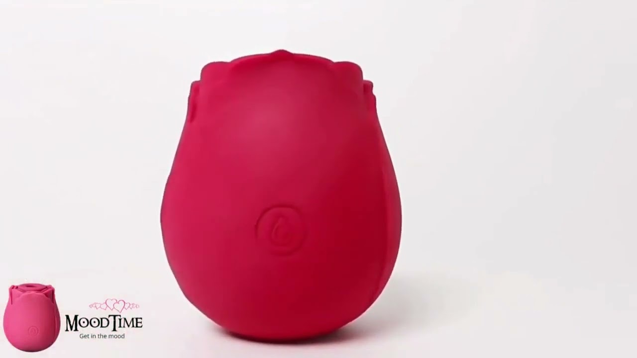 Silicone Clitoral Sucking Rose Vibrator | Moodtime