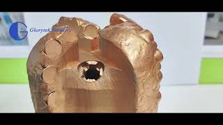 127mm Pdc Rock Drill Bit 4 Blade With 2 3\/8 REG Hard Facing Steel Body