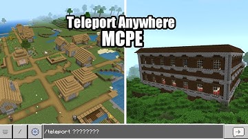 How To Teleport Anywhere In Minecraft Pocket Edition