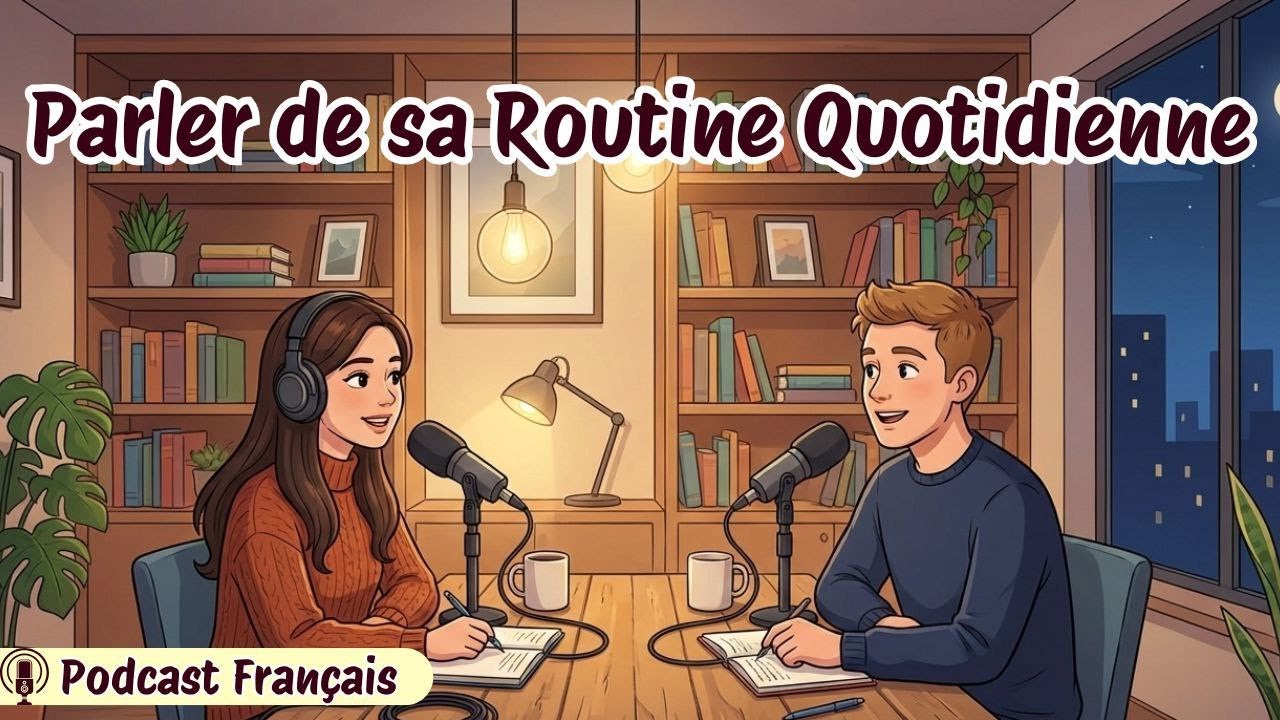 Parler De Sa Routine Quotidienne en Français - YouTube