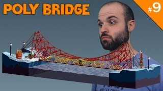 EL PUENTE MÁS PROFESIONAL | POLY BRIDGE Gameplay Español screenshot 5