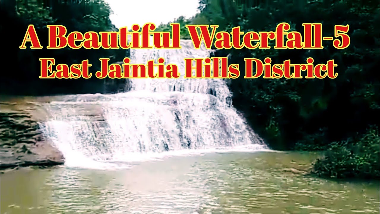 A Beautiful Waterfall-5, East Jaintia Hills District.