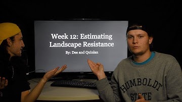 The Spatial Ecology Scoop W12: Estimating Landscape Resistance