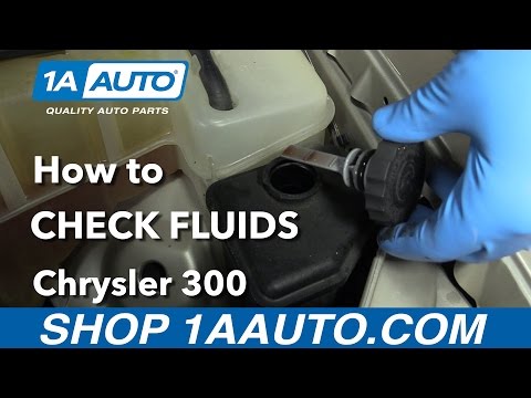 How to Check Fluids 05-10 Chrysler 300