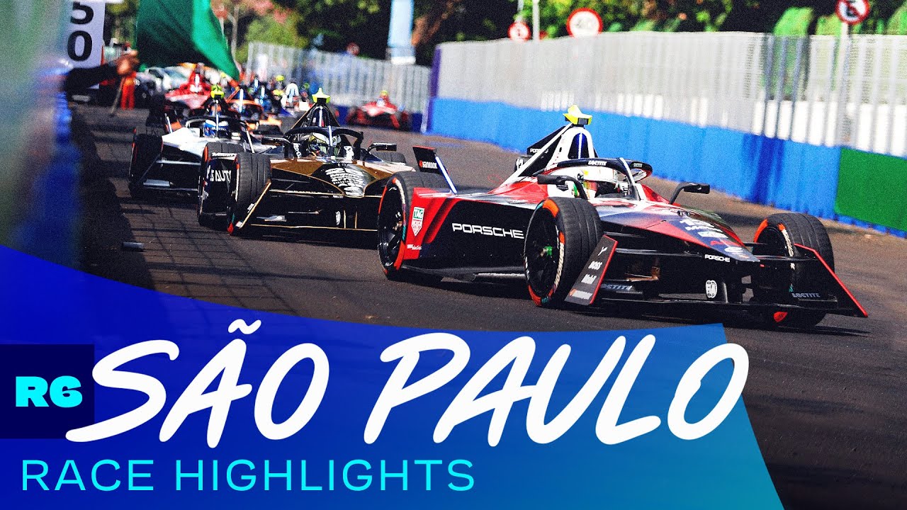 Top three separated by just HALF A SECOND | Julius Baer São Paulo E-Prix - Race Highlights