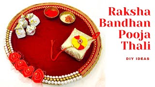 Rakshabandhan Thali Decoration Ideas | Pooja Thali Decoration | Rakhi Thali Decoration | Rakhi 2022