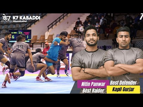 Nitin Panwar & Kapil | Best Players | Umaid Hawks vs Shekhawati Yodhhas | K7Kabaddi - RJ| M7