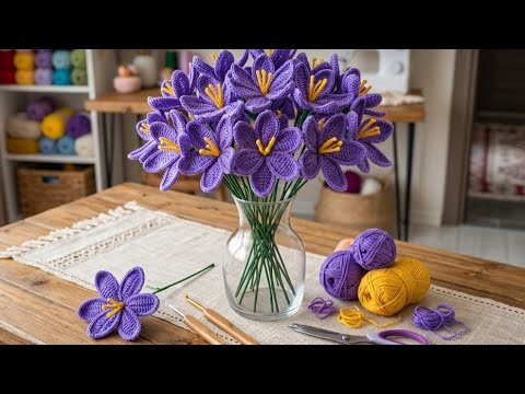 🌸Crochet Flower That Everyone Will Want to Make! Easy & Beautiful DIY#crochetflower