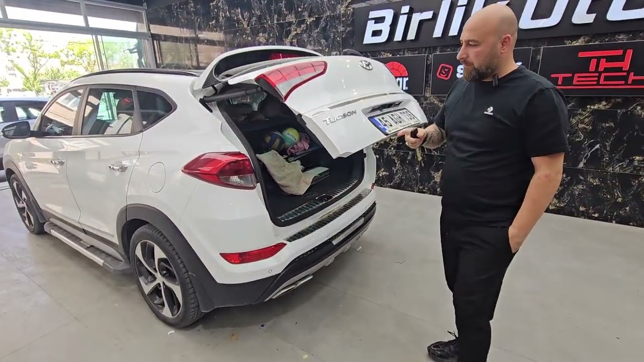 2017 Hyundai TucsonOtomatik Bagaj Uygulaması