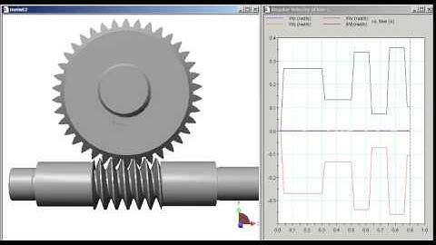 Gear Simulation with SimWise 4D