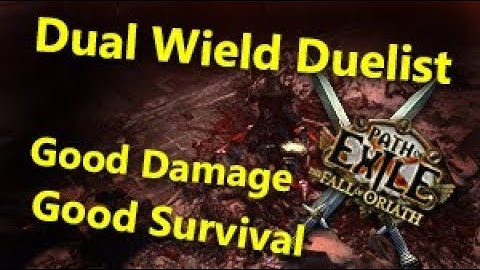 Path of Exile 140000 DPS Dual Wield Duelist Build Path (3.1)