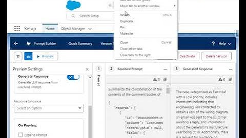 Get Started with Prompt Builder