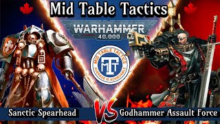 Warhammer 40k Battle Report: NEW Black Templars VS NEW Grey Knights