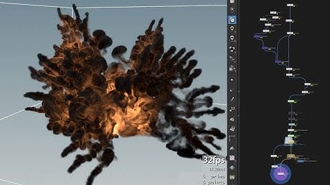 FREE Houdini: Custom Pyro Source from VEX-Driven Particles