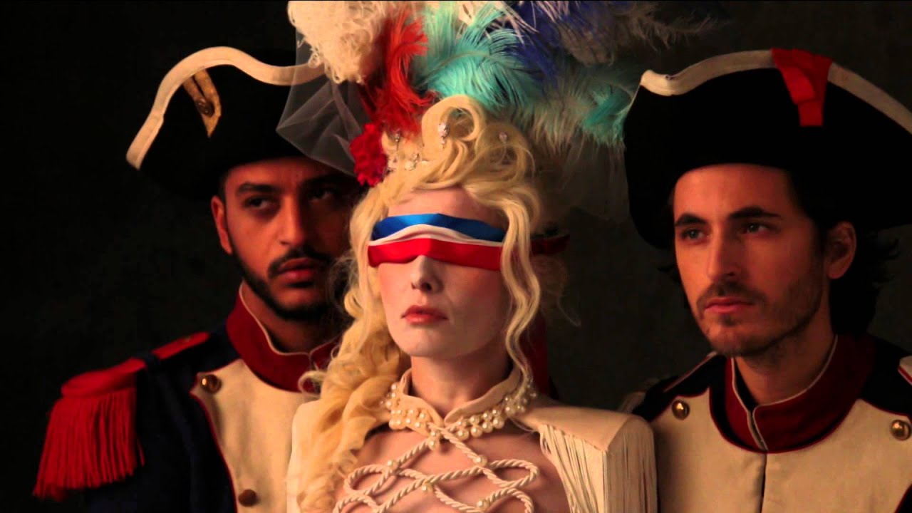 Marie-Antoinette et le Chevalier de Maison Rouge - Shooting photo