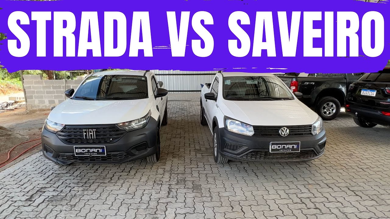 Volkswagen Saveiro 2023 supera Fiat Strada em desempenho