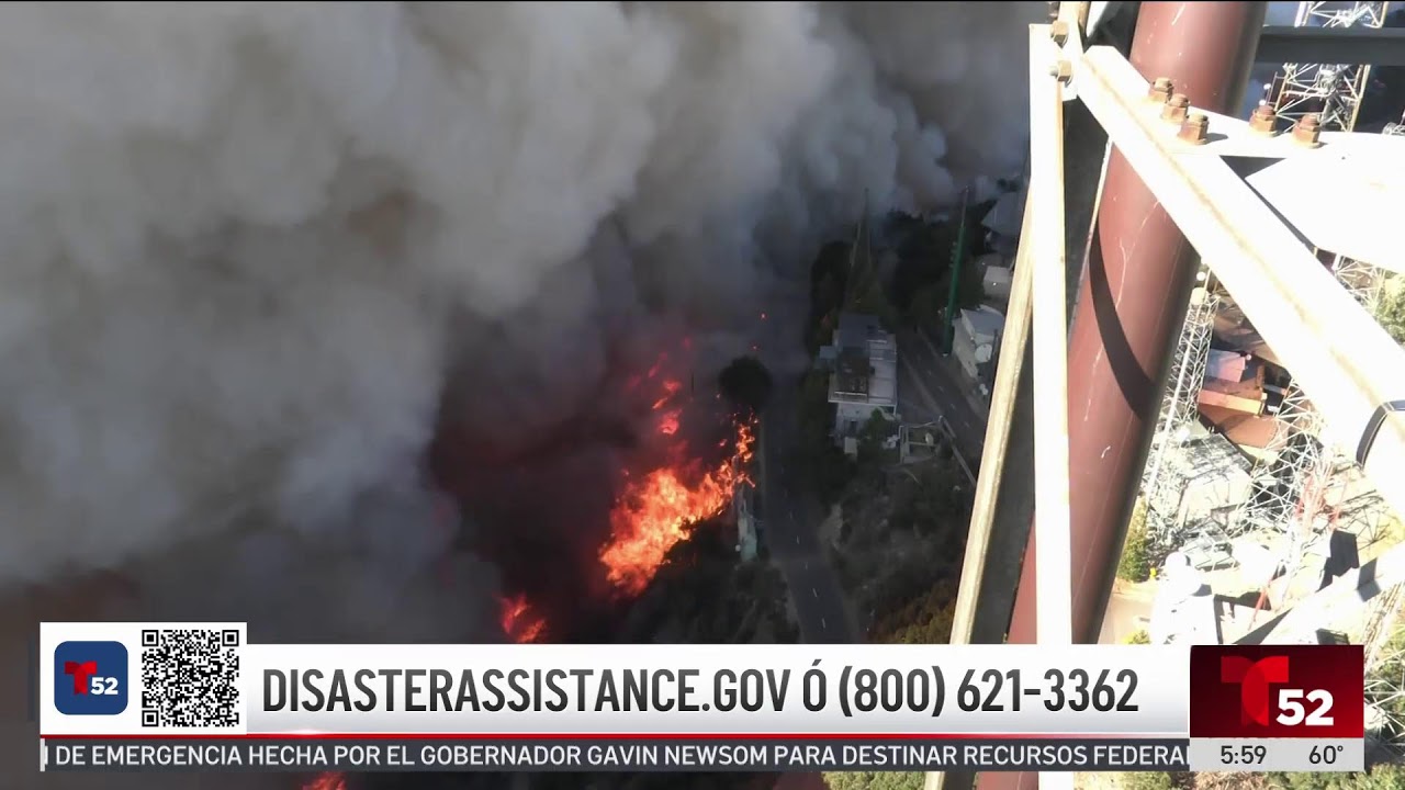 ⁣En vivo: Arden varios incendios en el sur de California