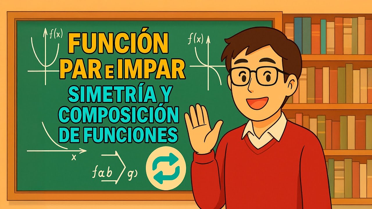 Función par e impar, simetría y composición de funciones YouTube Función par e impar, simetría y composición de funciones YouTube