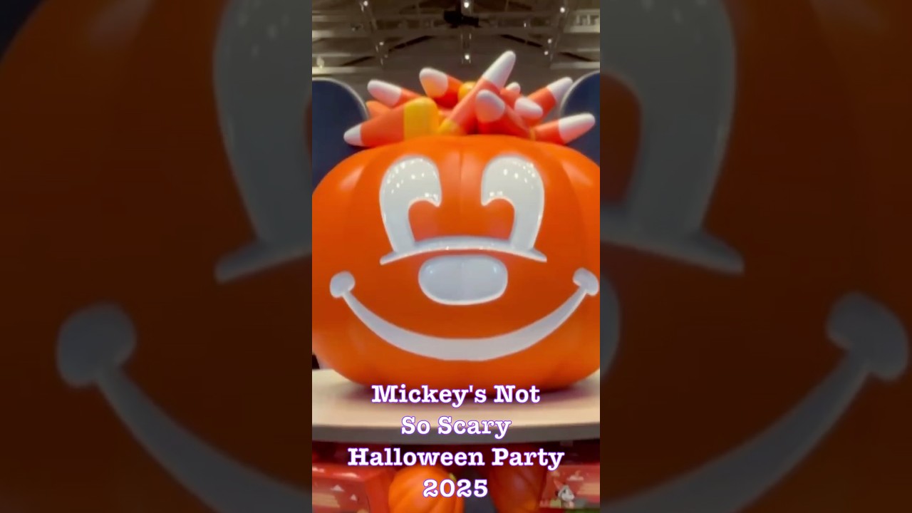 Having Fun At Mickey's Not So Scary Halloween Party August 26, 2025 