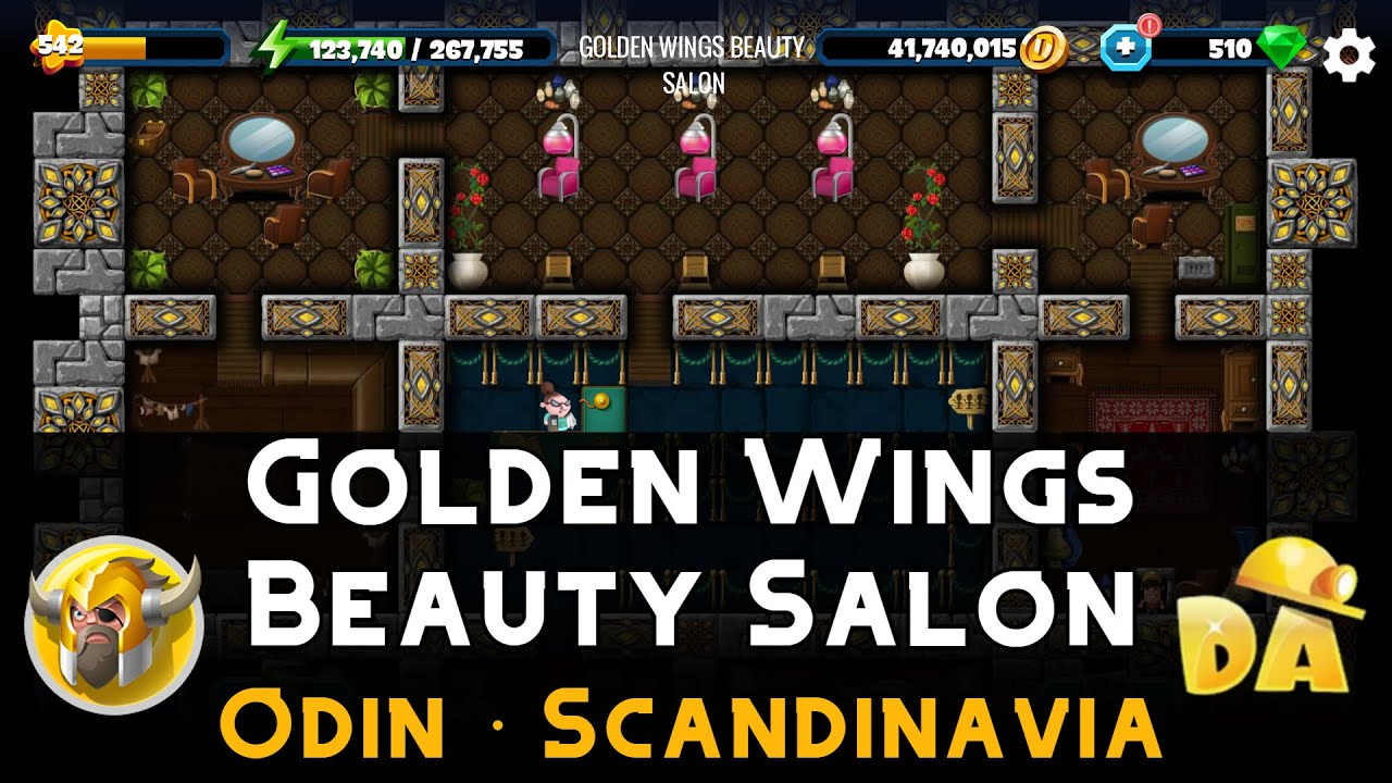 Golden Wings Beauty Salon Odin 12 Diggy's Adventure YouTube