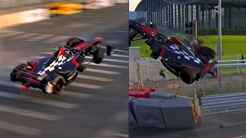 Huge Crash In Formula E