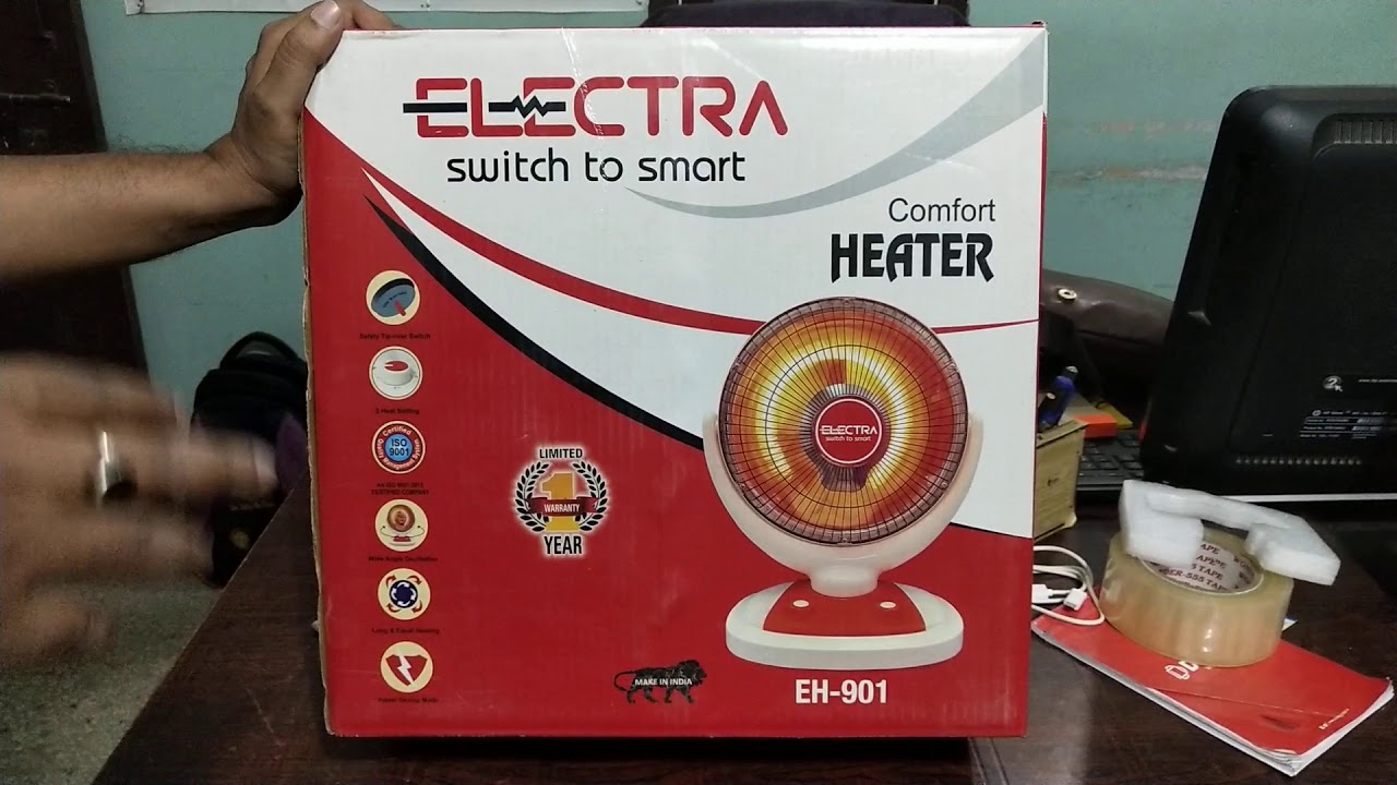 Electra room heater#sun heater#fan heater - YouTube