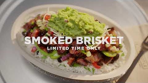 Chipotle | NEW Smoked Brisket - Order in the App :15