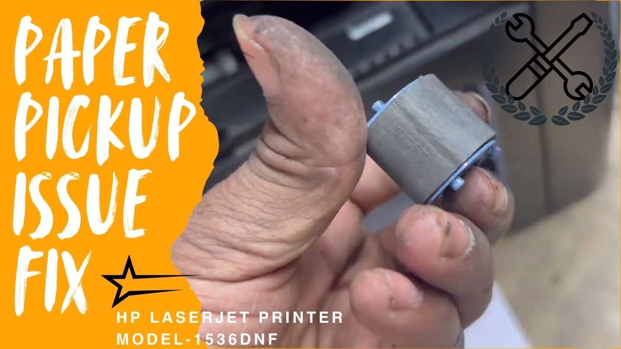 Hp Laserjet printer paper pickup issue solved / 1536dnf MFP 