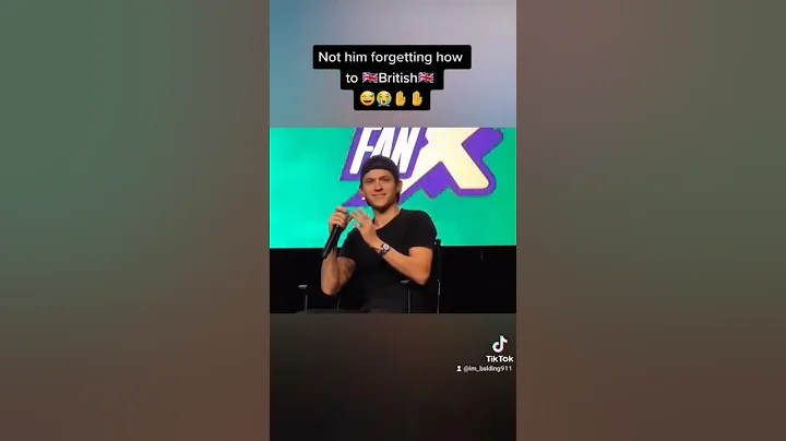 TOM HOLLAND forgetting how to 🇬🇧British🇬🇧 | @im_balding911