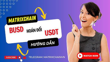#MATRIXCHAIN | HƯỚNG DẪN HOÁN ĐỔI BUSD SANG USDT