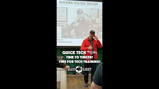 Quick Tech Time To Tinker? Time For Tech Training