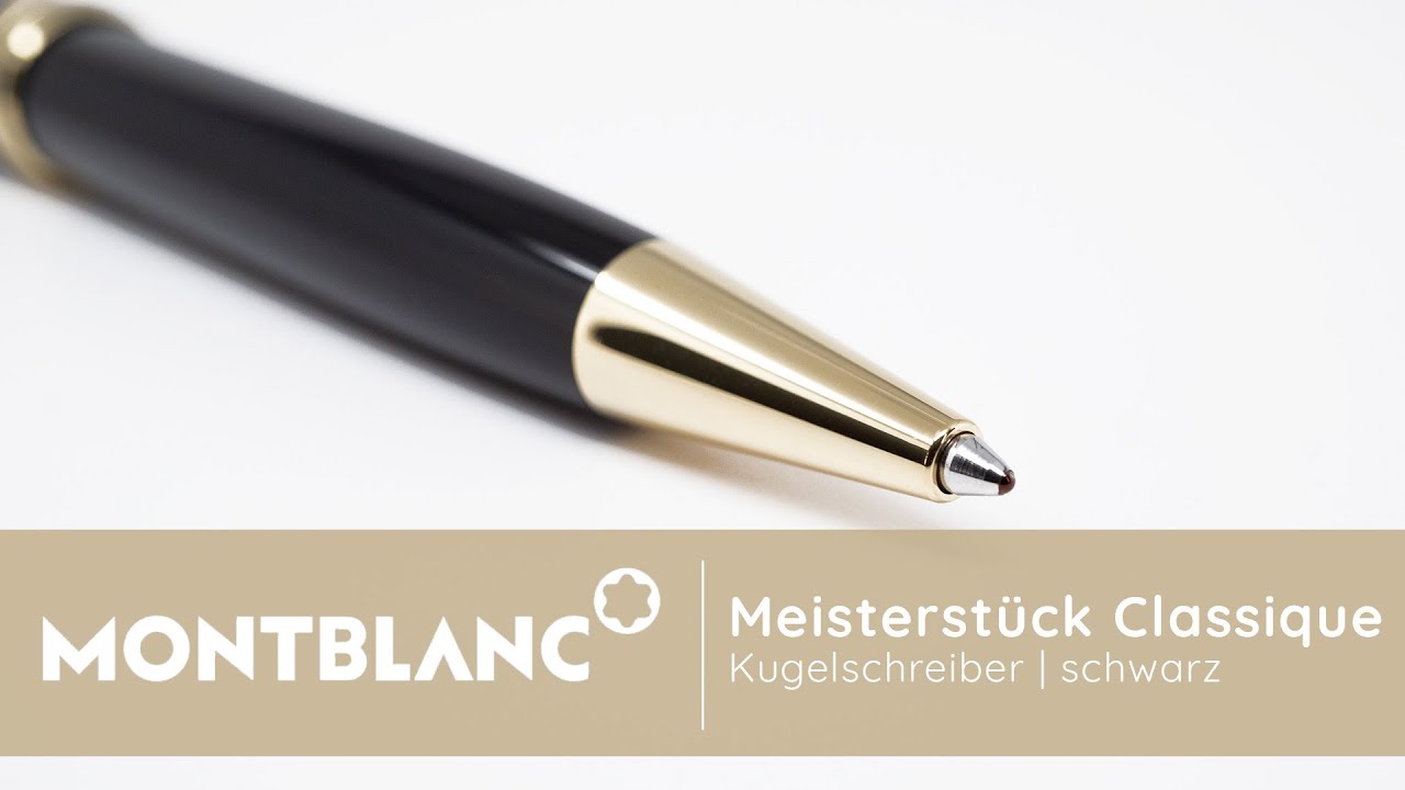 Montblanc Meisterstuck Black Ballpoint Pen