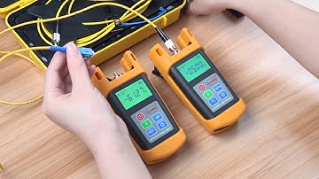 How to use Komshine Optical power meter kpm-25m?