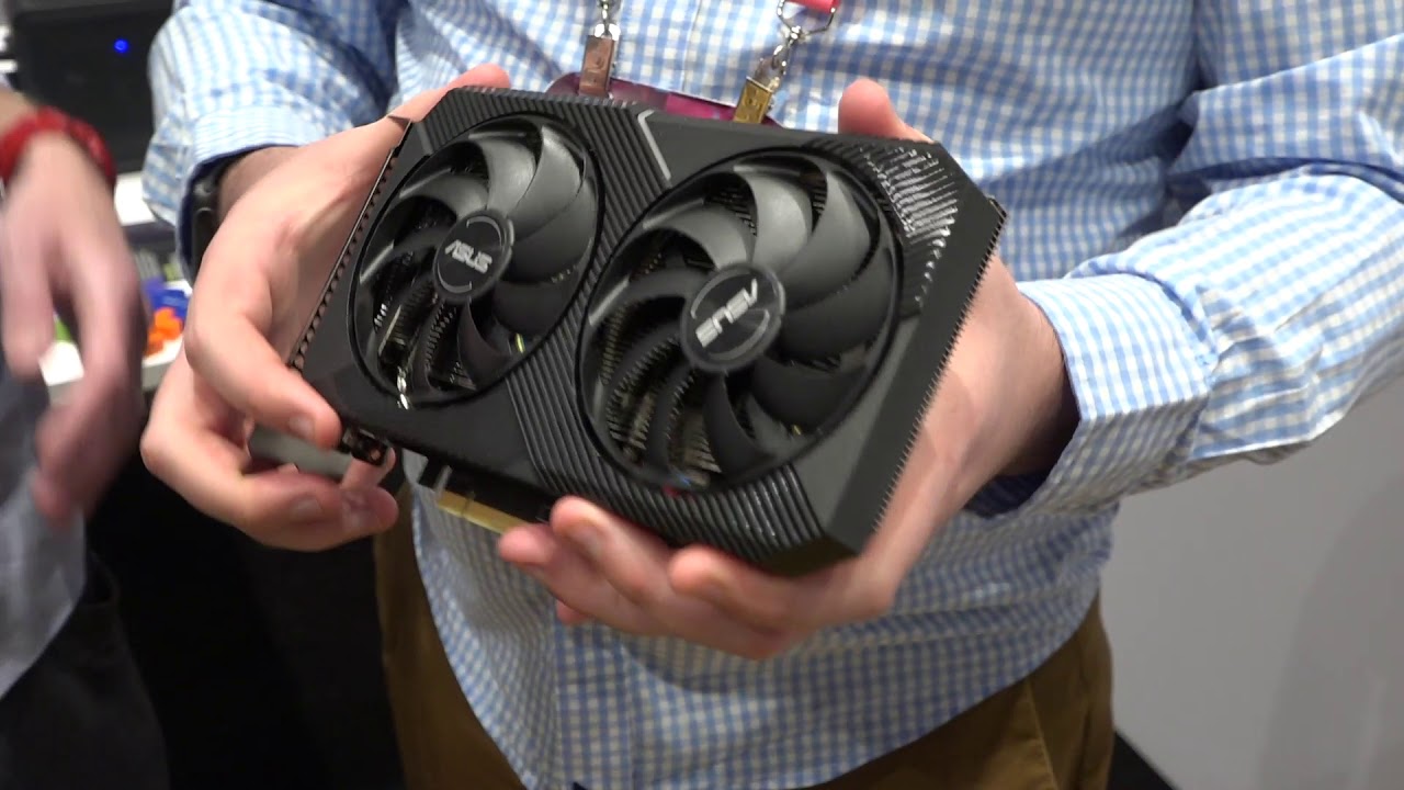 bølge den første metallisk CES 2020 - Asus Dual RTX 2070 (O)8G Mini - YouTube