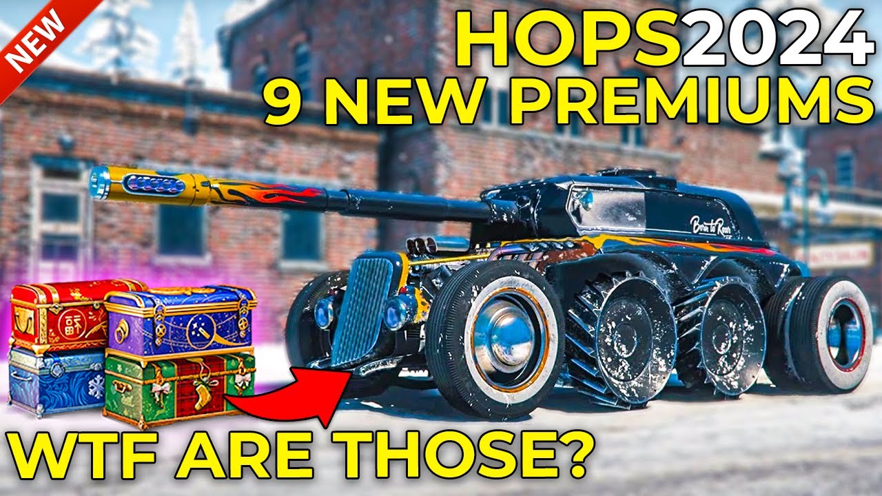 9 New Premium Tanks in Holiday Ops 2024 Loot Boxes World of Tanks