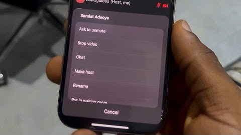 How to Turn OFF Camera for Participants in Zoom Meeting