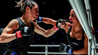 EPIC Women’s Muay Thai Firefight 🔥🔥🔥 Yu Yau Pui vs. Devina Martin