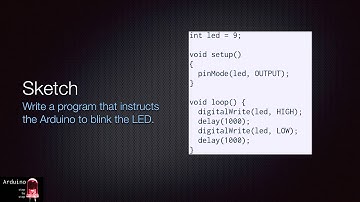 Blinking LED with the Arduino