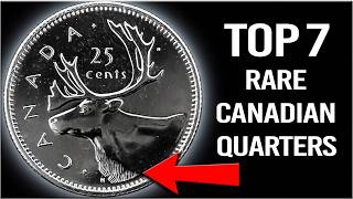 7 Rare Canadian Quarters to Look For in Your Pocket Change!!