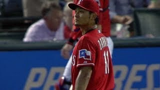 TOR@TEX: Darvish fans nine, holds Toronto to one run