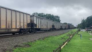 NS Empty Coal Train. Cassandra, PA. August 3, 2026.