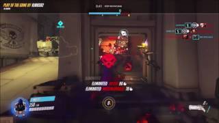 Luckiest Overwatch Sextuple Kill ever