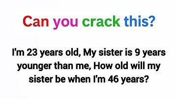 Can you solve this mind-blowing puzzle? #MathPuzzle​ #IQTest​ #MathRiddles​ #PuzzleLovers​