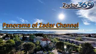 Relaxing Panorama of Zadar Channel | Adriatic Croatia 4K screenshot 4
