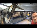 1965 F100 floor firewall dash removal for Crown Victoria Grand Marquis body swap