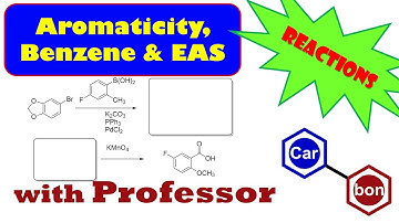 Additional Aromatic reactions - Organic chemistry help tutorial electroscopic functional group