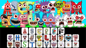 NEW! Incredibox Sprunki OC Phase 1 to Phase 3 A～Z From Alphabet Lore