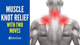 Celebrity 2 Moves for INSTANT Muscle Knot Relief in the Neck and Shoulder Profile