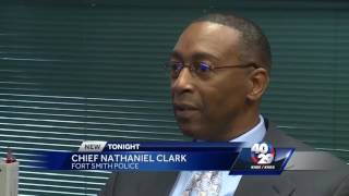 New police chief’s first day on the job in Fort Smith