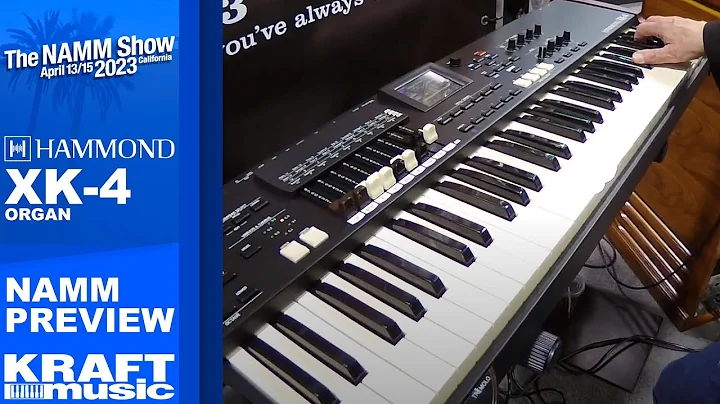 Hammond XK-4 Organ with Robby Robinson - NAMM 2023